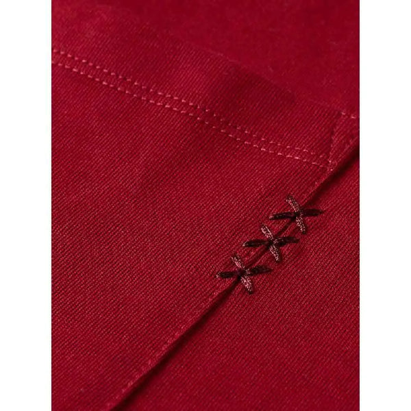 Scotch & Soda 3 Crosses Pocket Tee - Biking Red