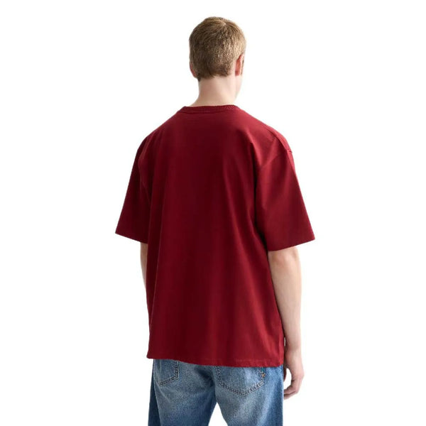 Scotch & Soda 3 Crosses Pocket Tee - Biking Red