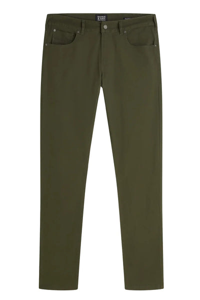 Scotch & Soda Ralston Twill Pants - Forest Night (Green)