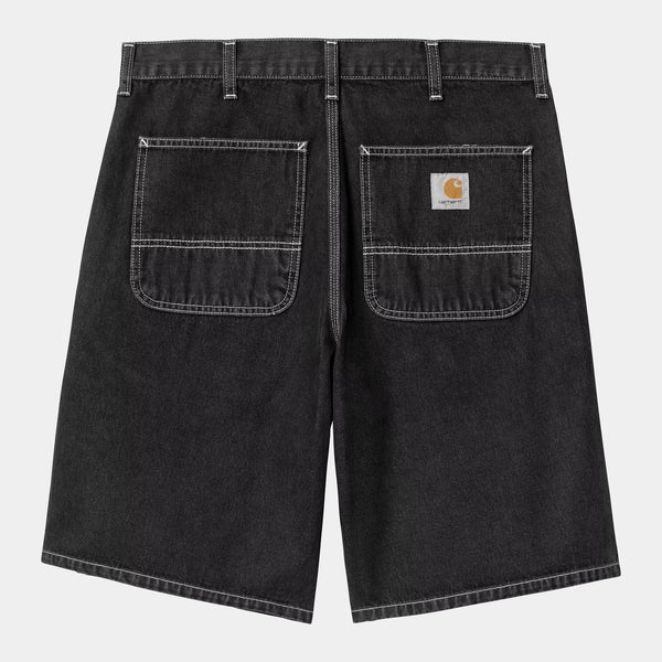 Carhartt Simple Short - Black Stone Washed