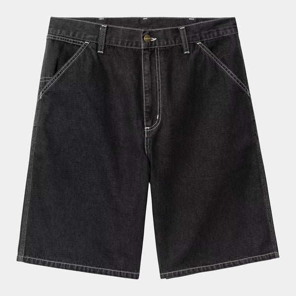 Carhartt Simple Short - Black Stone Washed