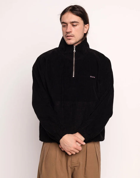 Olow Bangor Zip Sweatshirt - Black