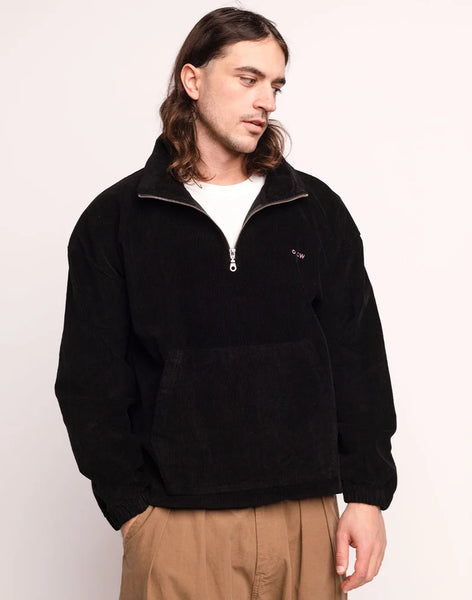 Olow Bangor Zip Sweatshirt - Black