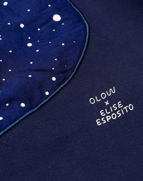 Olow Lost Track Sweatshirt - Blue Dusk