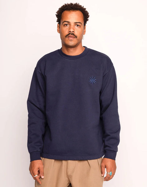 Olow Lost Track Sweatshirt - Blue Dusk