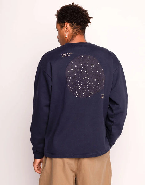 Olow Lost Track Sweatshirt - Blue Dusk
