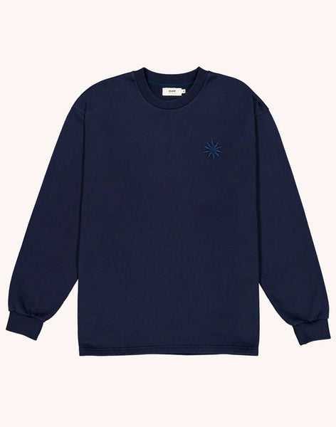 Olow Lost Track Sweatshirt - Blue Dusk
