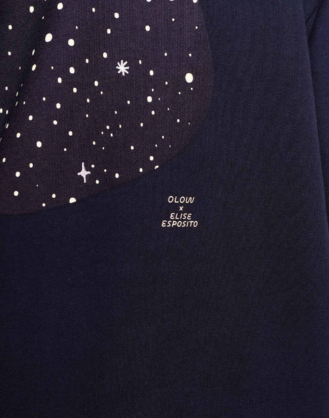Olow Lost Track Sweatshirt - Blue Dusk