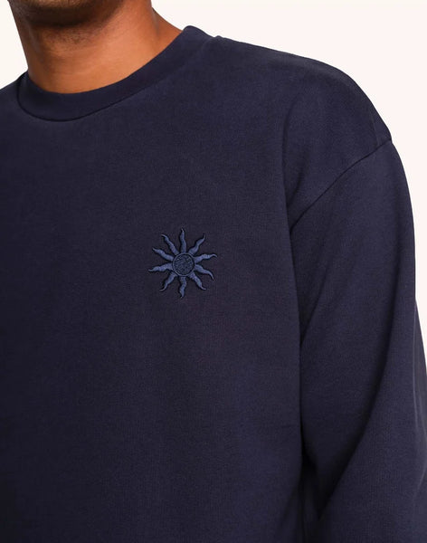Olow Lost Track Sweatshirt - Blue Dusk