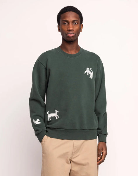 Olow Wild Sweatshirt - Larch Green