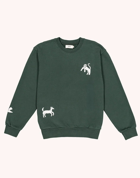 Olow Wild Sweatshirt - Larch Green