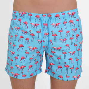 Apres Life Flamingo Swimmers - Blue