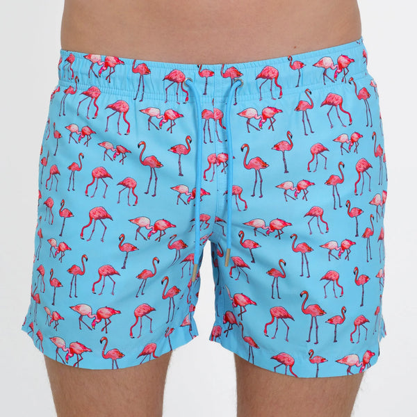 Apres Life Flamingo Swimmers - Blue