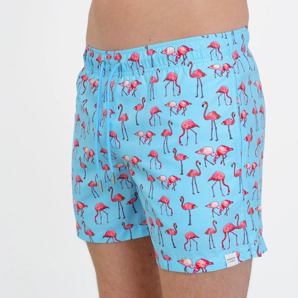 Apres Life Flamingo Swimmers - Blue