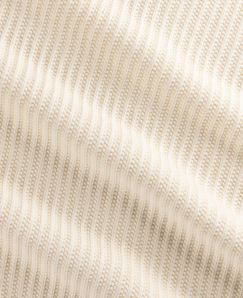 Alma de Ace Tenta Ribbed Jacket - Cream