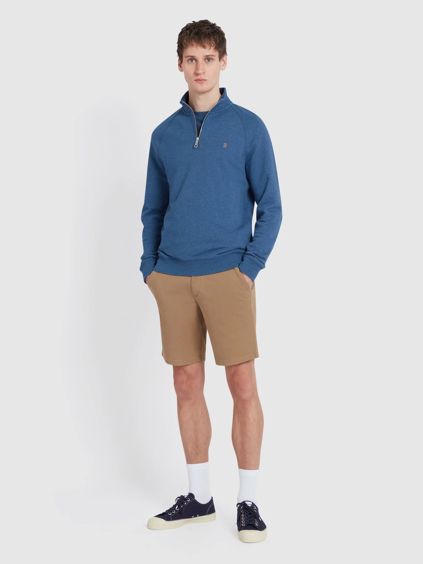 Farah Hawk Shorts - Beige