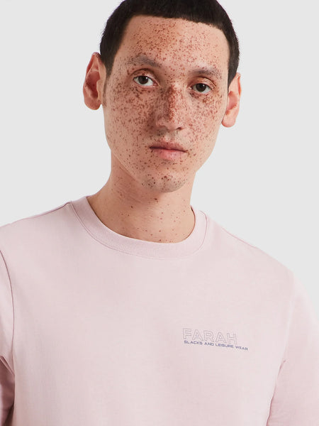 Farah Dante Graphic Tee - Flora Pink