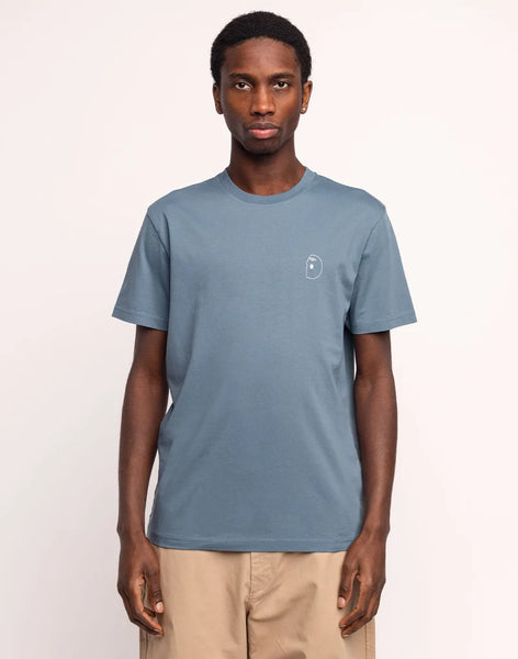 Olow Flying Tee - Steel Blue