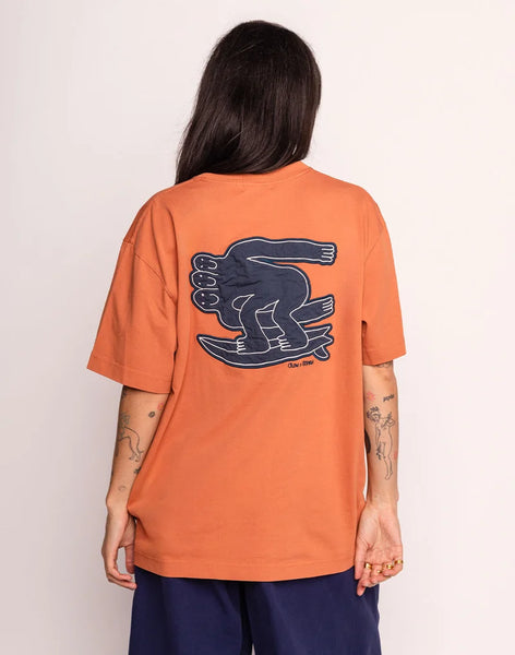 Olow Point Break Tee - Mandarin Orange