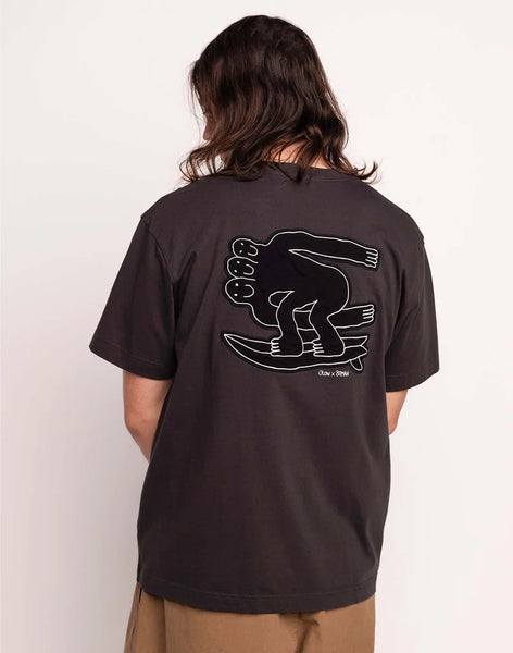 Olow Point Break Tee - Carbon Black