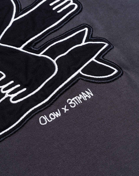 Olow Point Break Tee - Carbon Black