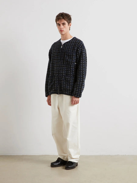 Farah Danby Full Zip Sweat - True Navy