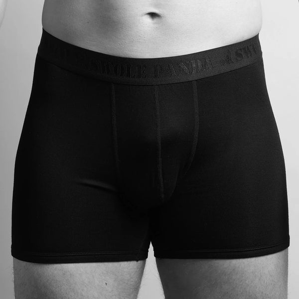 Swole Panda Boxers - Black