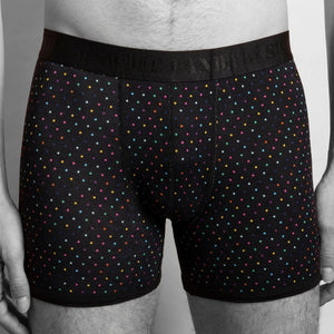 Swole Panda Dots Boxers - Black Band