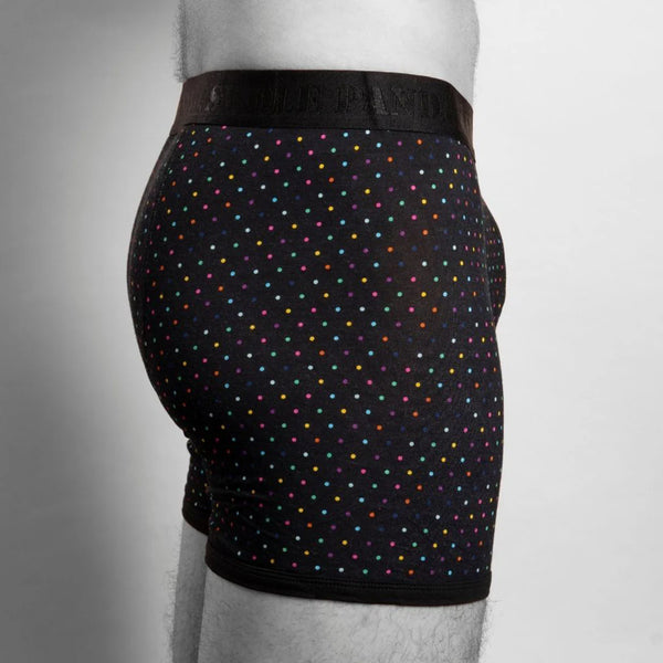 Swole Panda Dots Boxers - Black Band