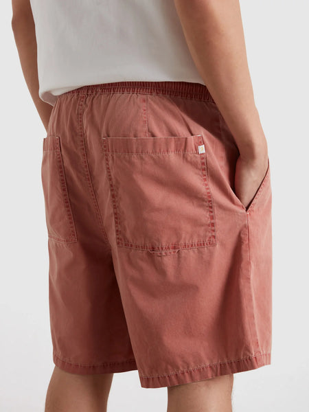 Farah Swinton Frost Shorts - Dusty Red