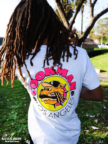 Cookman Burger Dog Tee - Off White