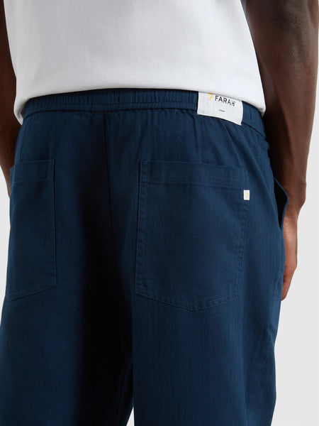 Farah Greenport Drawstring Trousers - Yale