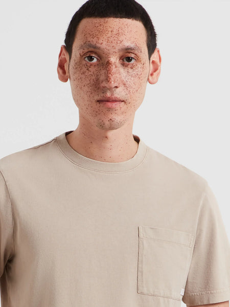 Farah Stacy Pocket Tee - Ashen Taupe