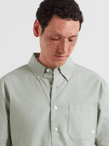 farah Brewer F Tab L/S Shirt - Rosebush Green
