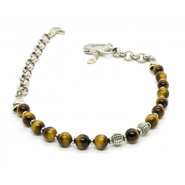 Black Pearl Creations Wallet Chain , Manille & Tiger Eye