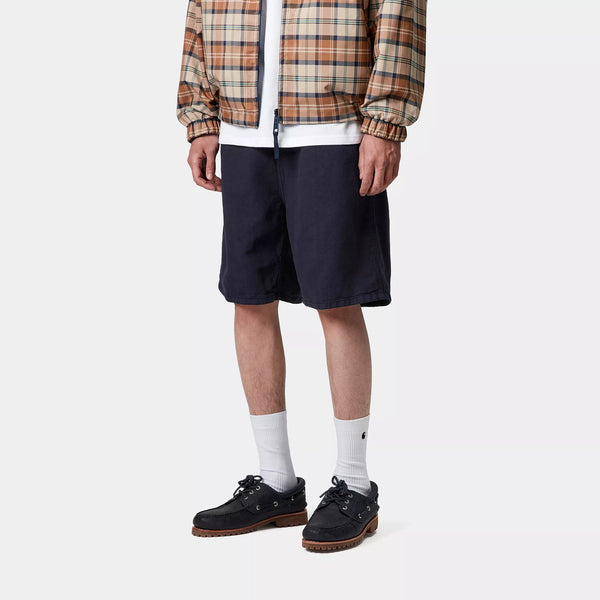 Carhartt Walter Single Knee Short - Dark Navy