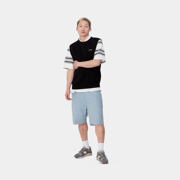 Carhartt  Walter Single Knee Short - Misty Sky Rinsed