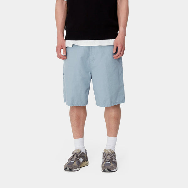Carhartt  Walter Single Knee Short - Misty Sky Rinsed