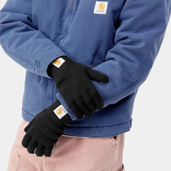 Carhartt WIP Acrylic Watch Gloves - Black