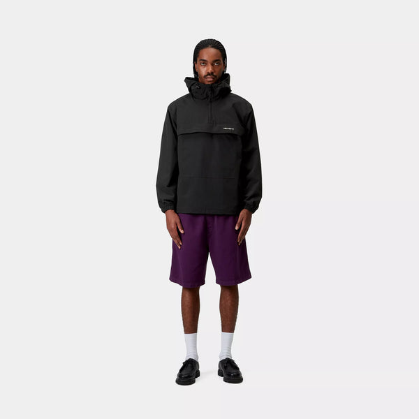 Carhartt Windbreaker Pullover Jacket - Black