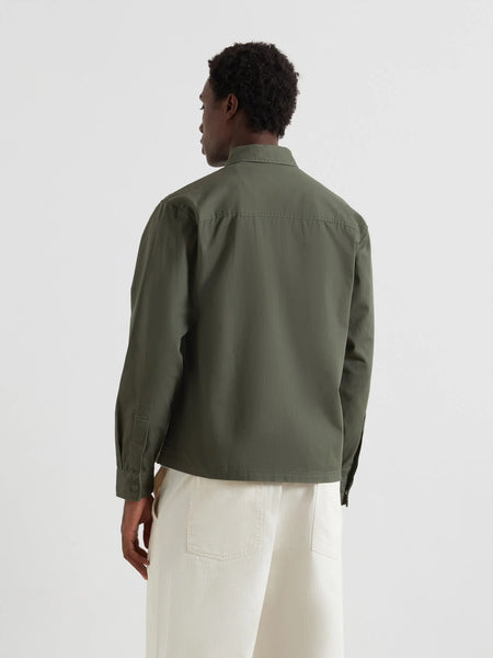 Farah Murphy Zip Shirt - Rosemary