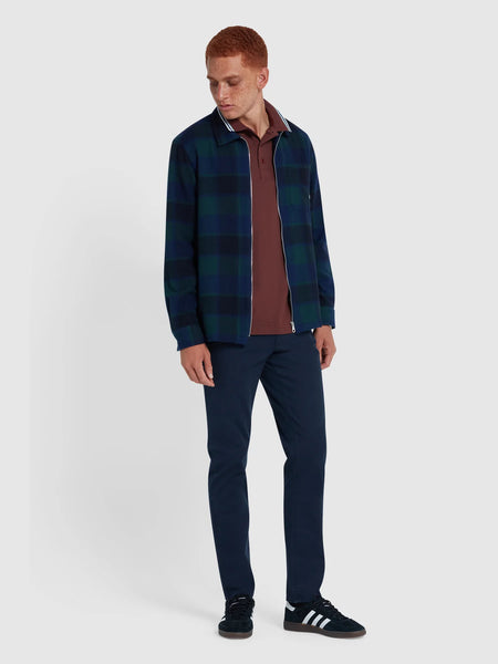 Farah Elm Slim Fit Chinos - True Navy