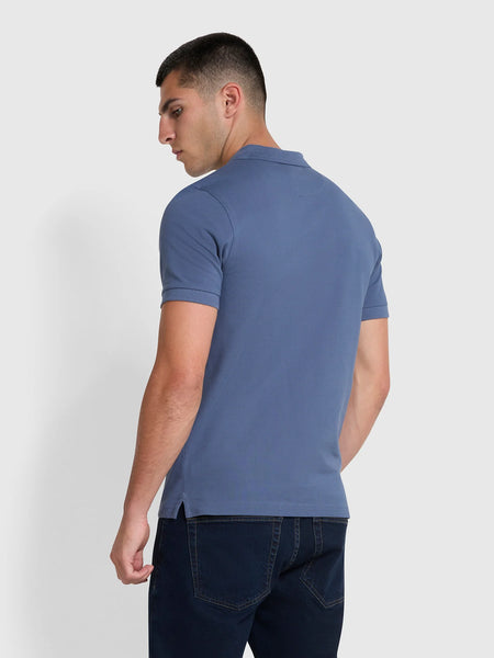 Farah Blanes S/S Polo -River Bed