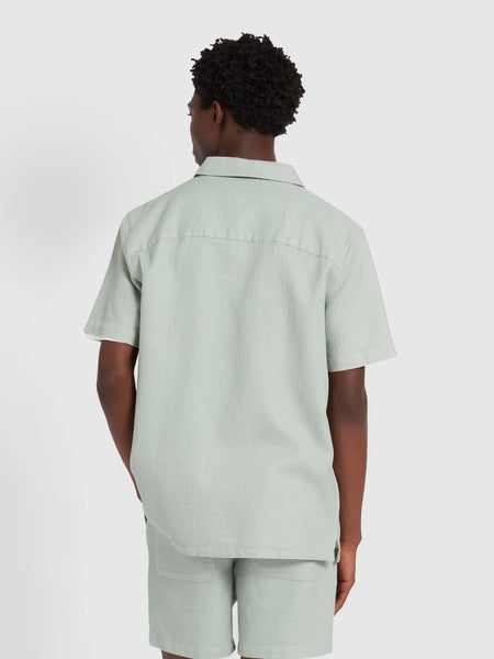 Farah Judson S/S Shirt - Grove Green