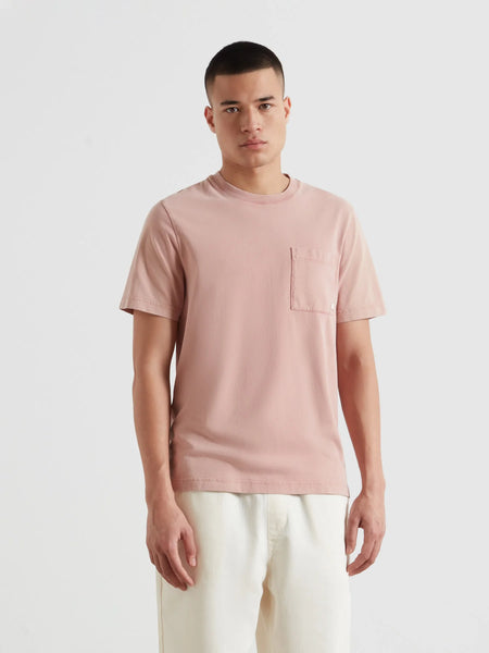 Farah Stacy Pocket Tee - Dusty Red