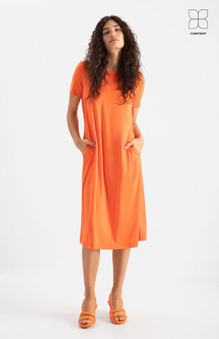 Loreak Mendian - Doris Dress - Orange