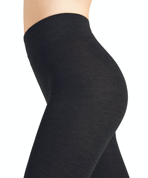 Falke Soft Merino Tights - Black