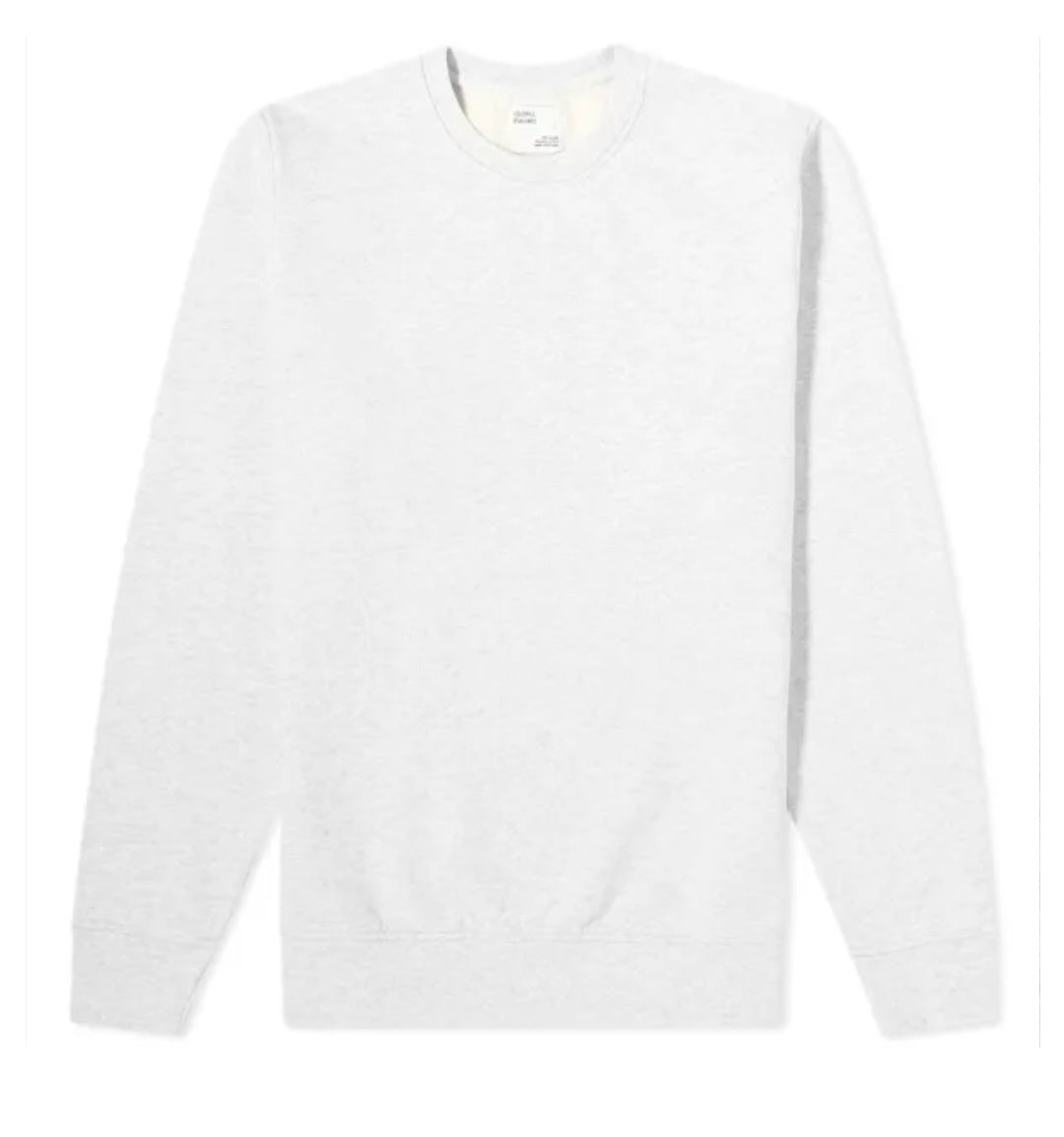 Colorful Standard Classic Organic Crew Neck Sweat - Snow Melange