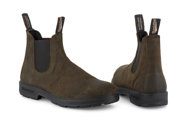 Blundstone Originals 1615 Dark Olive Suede
