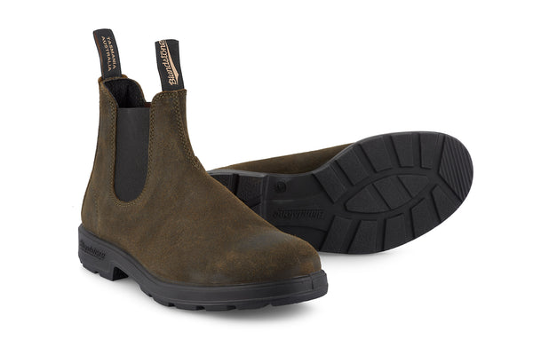 Blundstone Originals 1615 Dark Olive Suede
